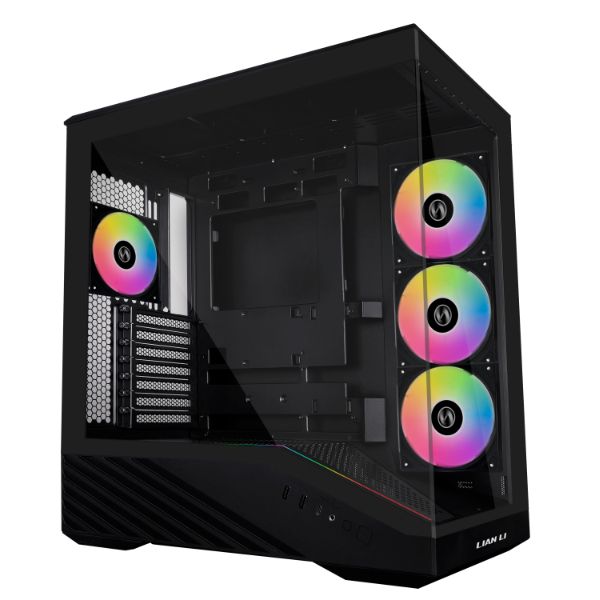 CASE-ATX-LIAN-LI-VECTOR-V100-RGB-BLACK,-4-VENTOLE-ARGB-IN-DOTAZIONE,-2XUSB-3.0-E-1XUSB-3.1-TYPE-C,-HD-AUDIO